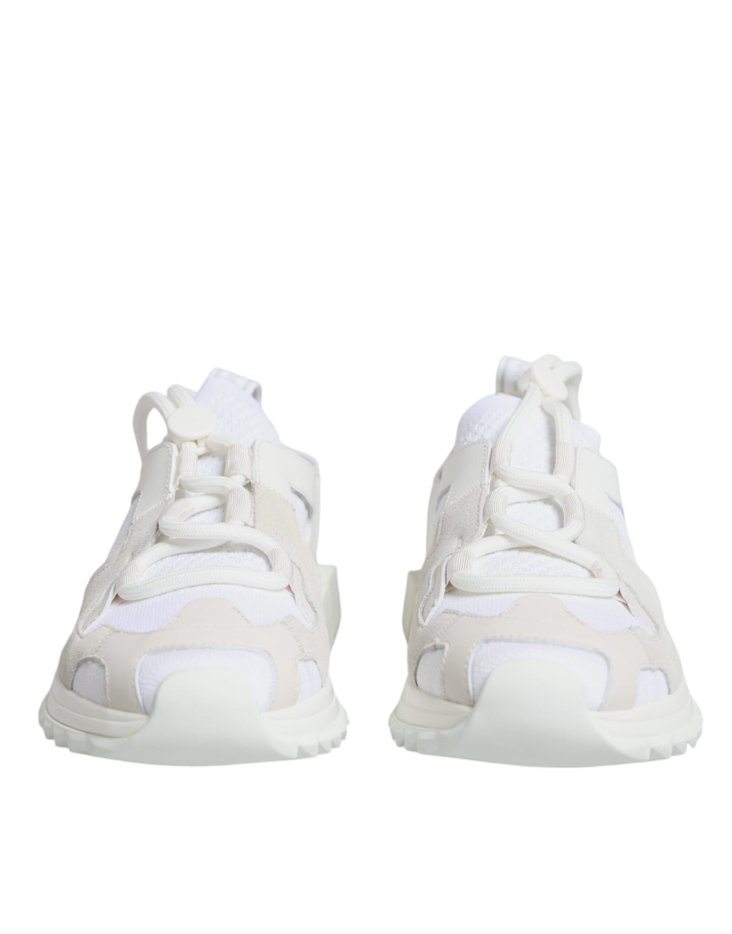 Dolce & Gabbana White Mesh Sorrento Trekking Sneakers Women's Shoes (Pre-Owned)