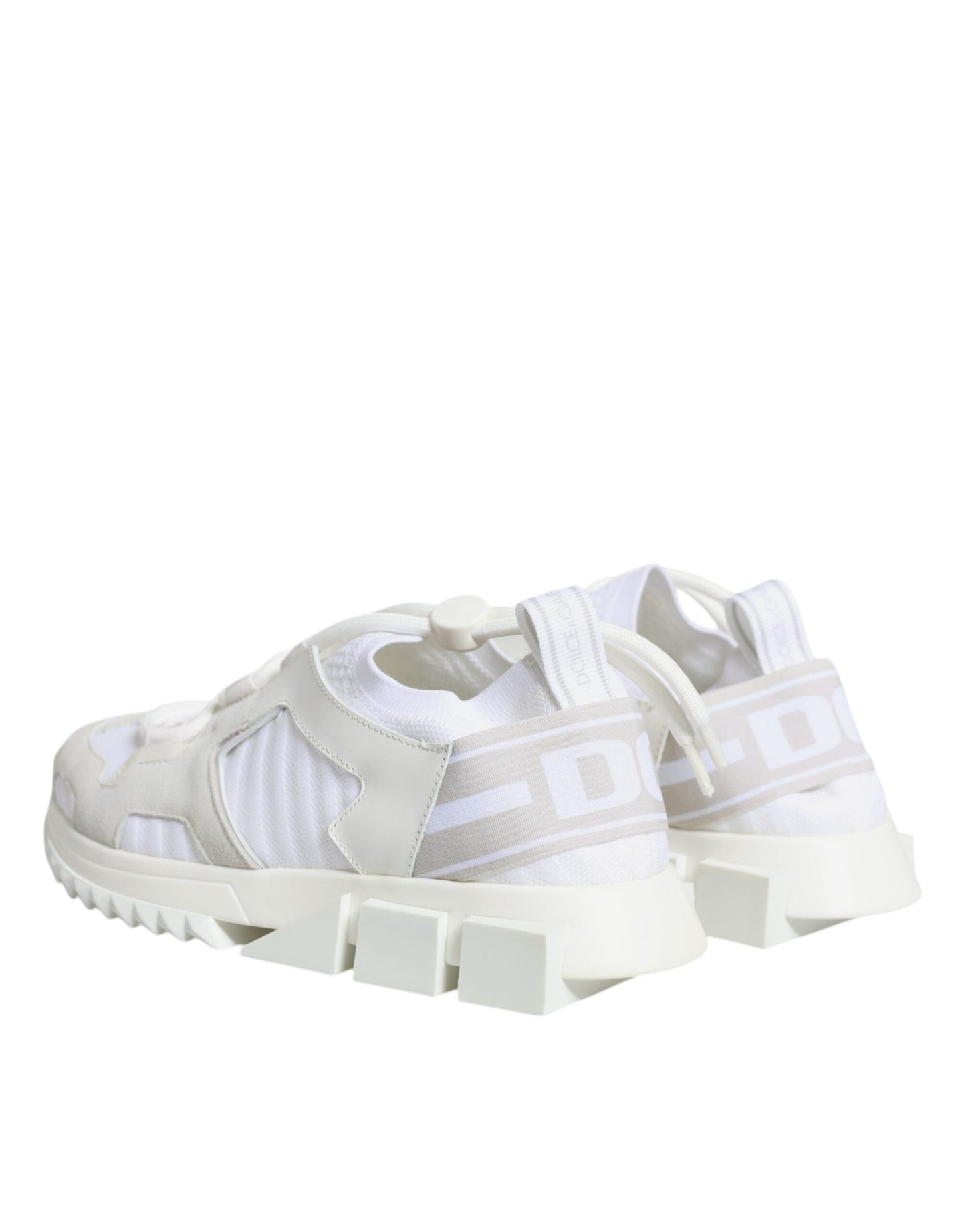 Dolce & Gabbana White Mesh Sorrento Trekking Sneakers Women's Shoes (Pre-Owned)