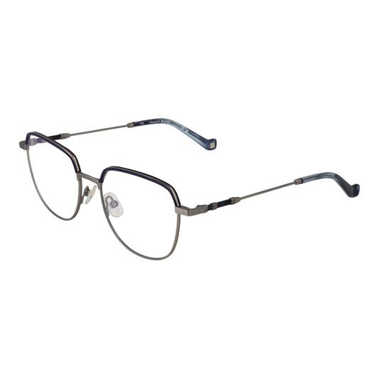 Hackett Gray Metal Glasses Men's (Frames)