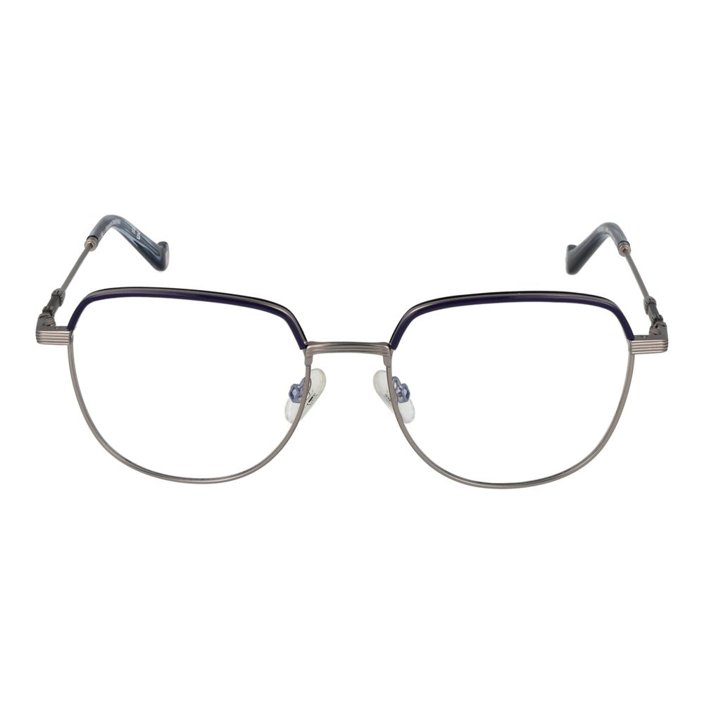 Hackett Gray Metal Glasses Men's (Frames)