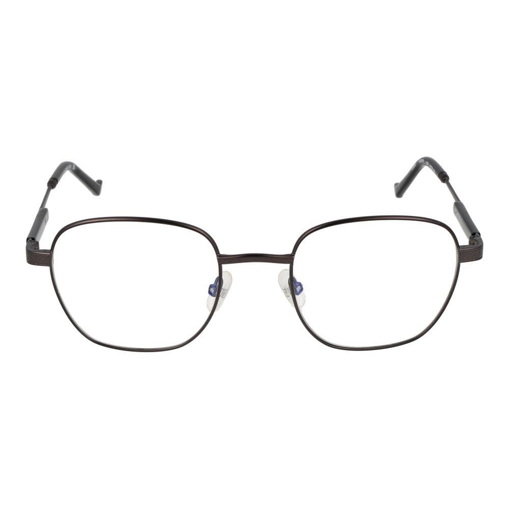 Hackett Gray Metal Glasses Men's (Frames)