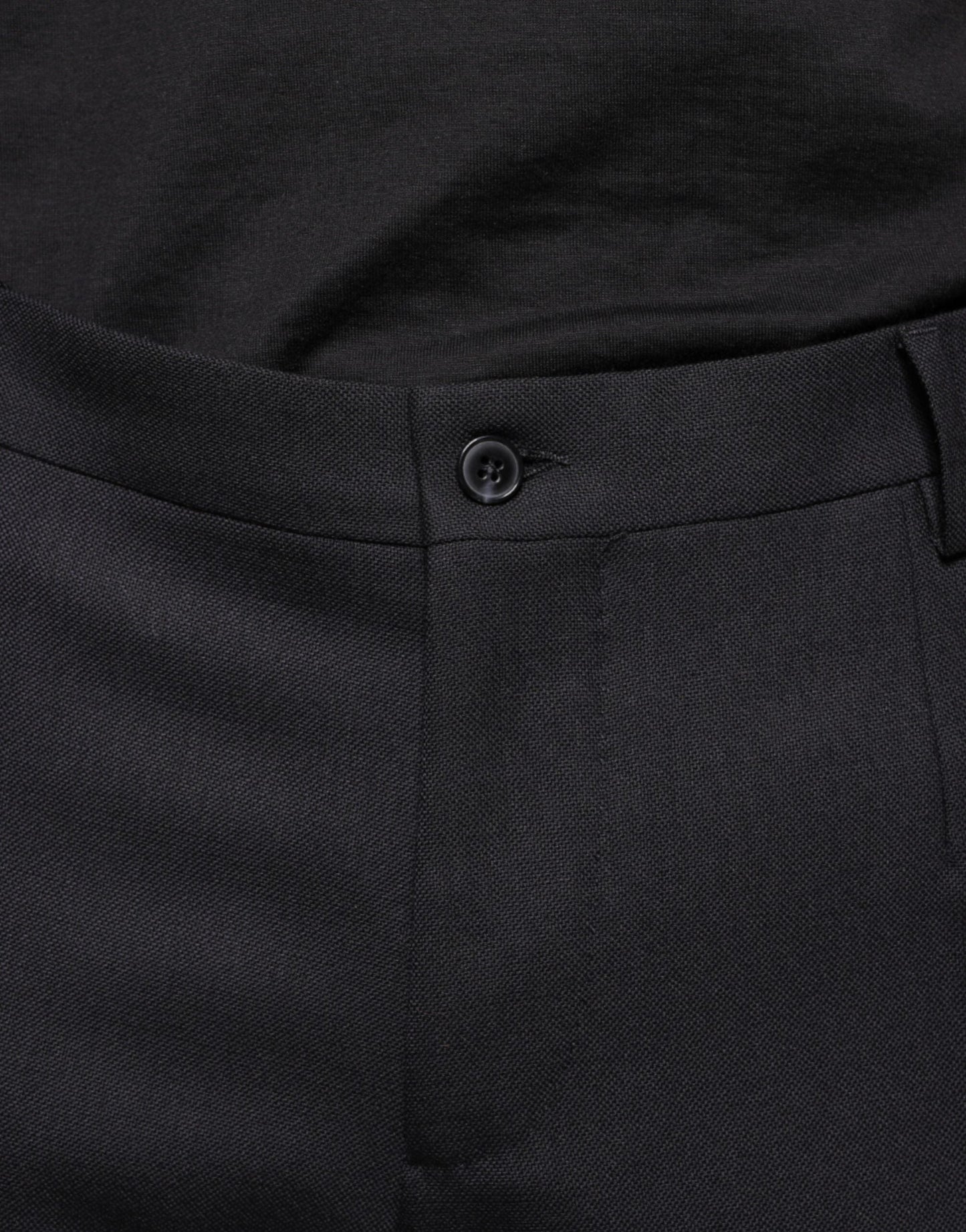 Dolce & Gabbana Black Wool Skinny Dress Formal Men's Pants