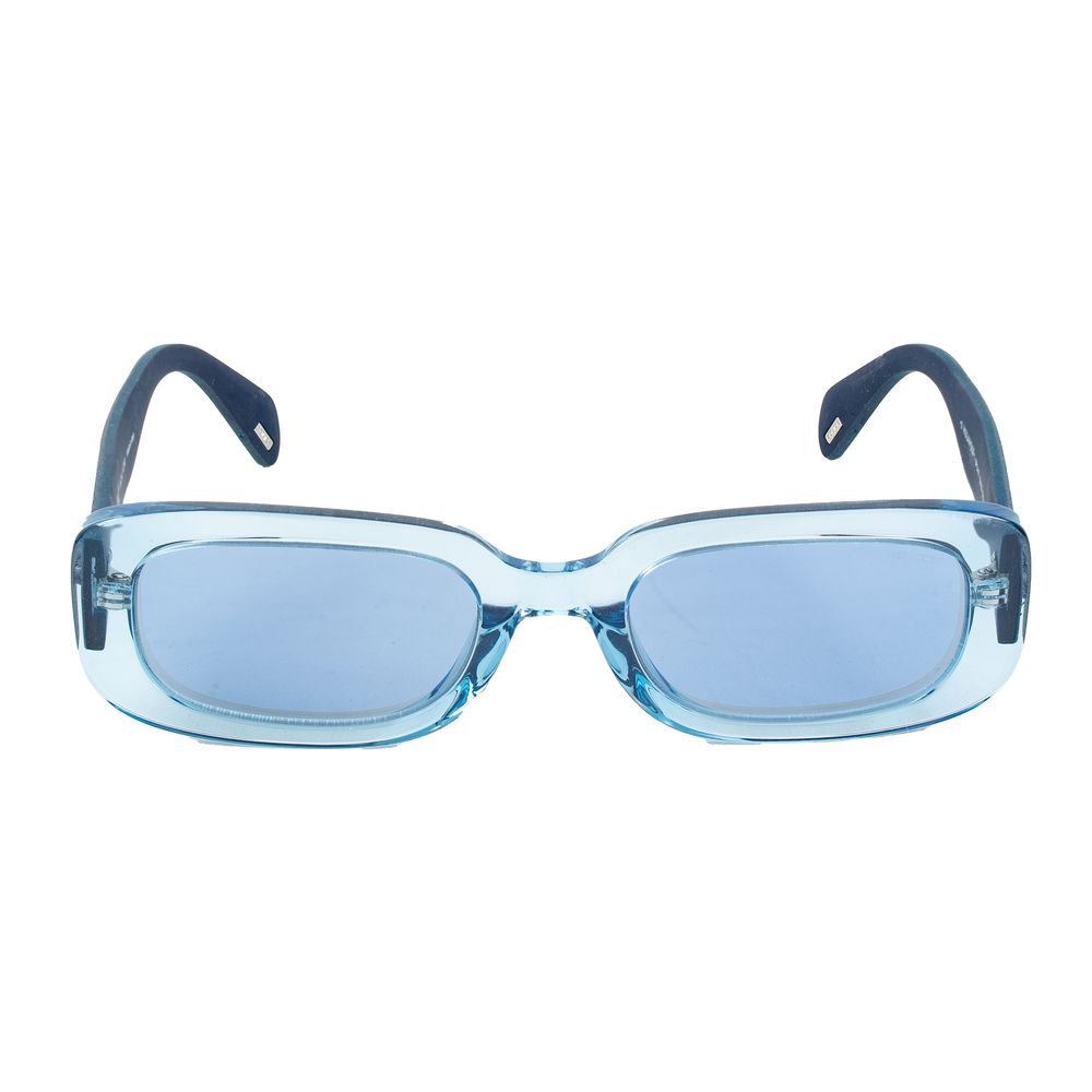 Police Blue Acetate Women's Sunglasses