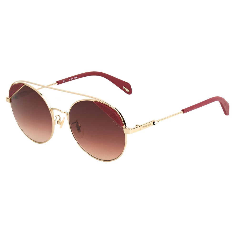 Police Pink Metal Women's Sunglasses