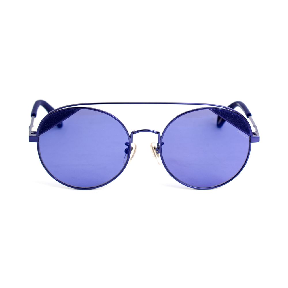 Police Blue Metal Women's Sunglasses