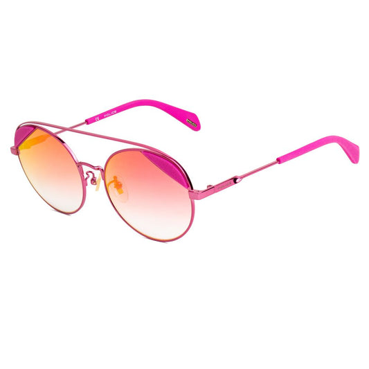 Police Pink Metal Women's Sunglasses