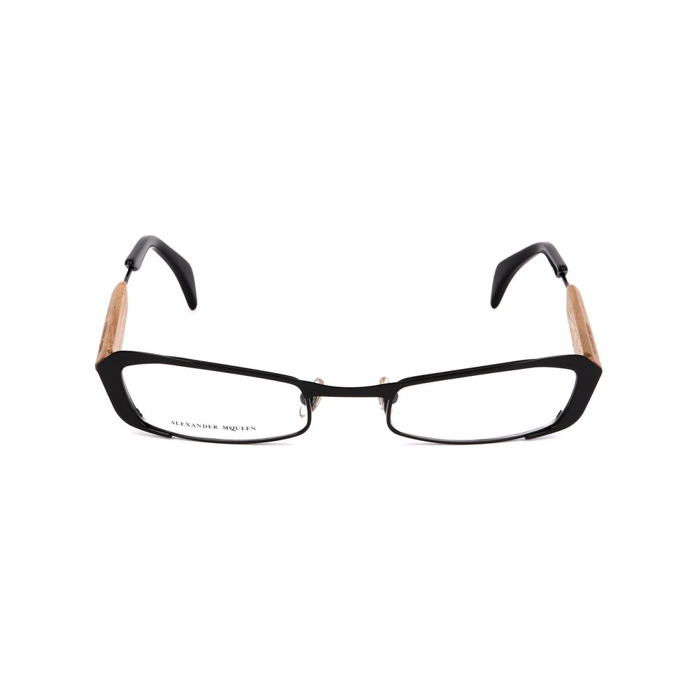 Alexander McQueen Black Metal Glasses  (Frames)