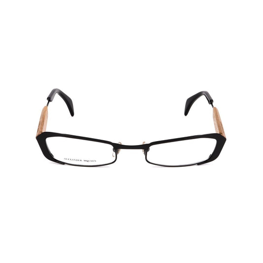Alexander McQueen Black Metal Glasses  (Frames)