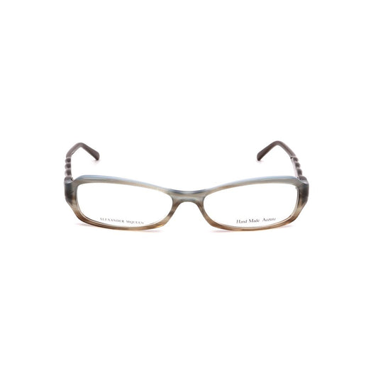 Alexander McQueen Brown Acetate Glasses Women's (Frames)