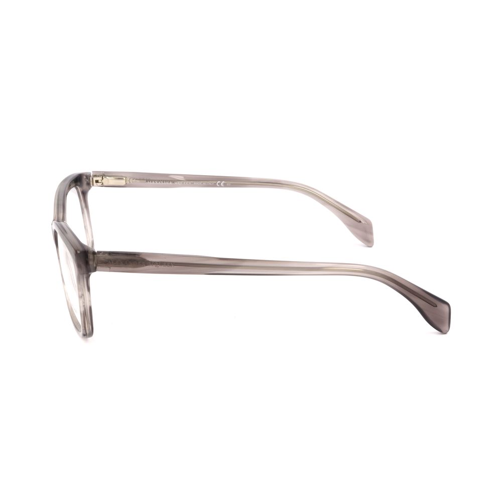 Alexander McQueen Gray Acetate Glasses Women's (Frames)