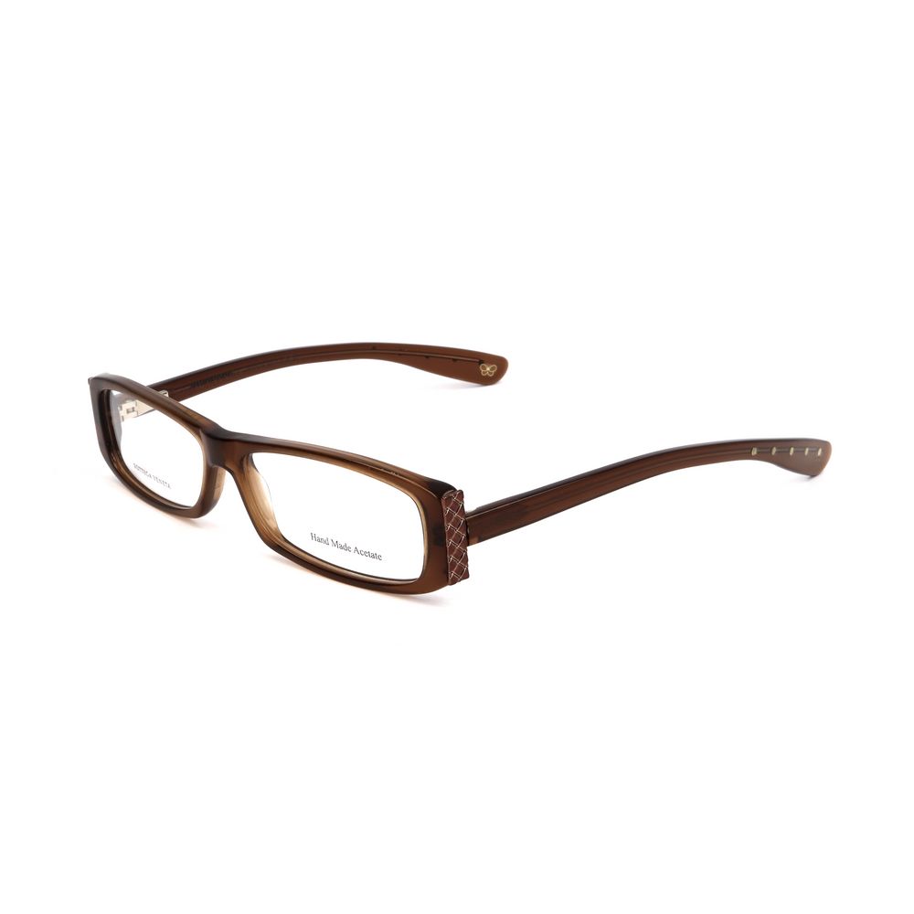 Bottega Veneta Brown Acetate Glasses Women's (Frames)