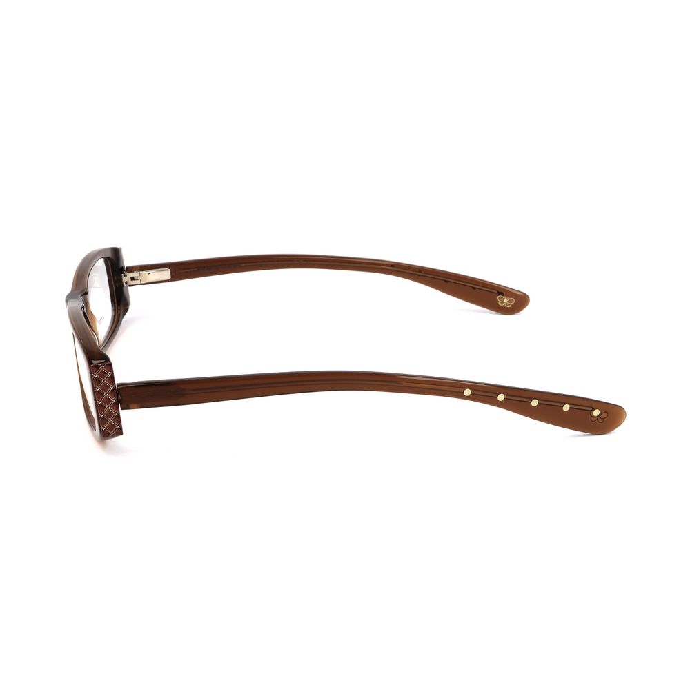 Bottega Veneta Brown Acetate Glasses Women's (Frames)