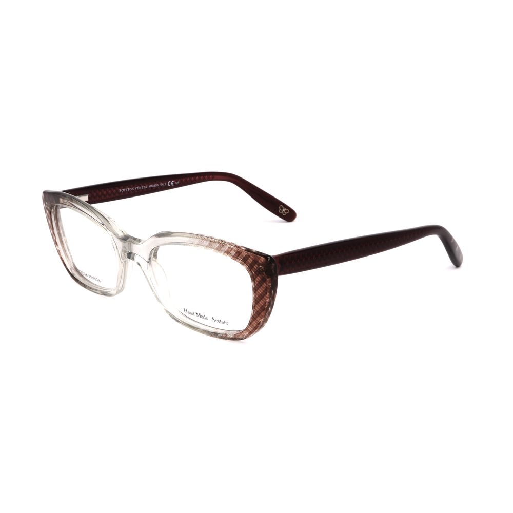 Bottega Veneta Burgundy Acetate Glasses Women's (Frames)