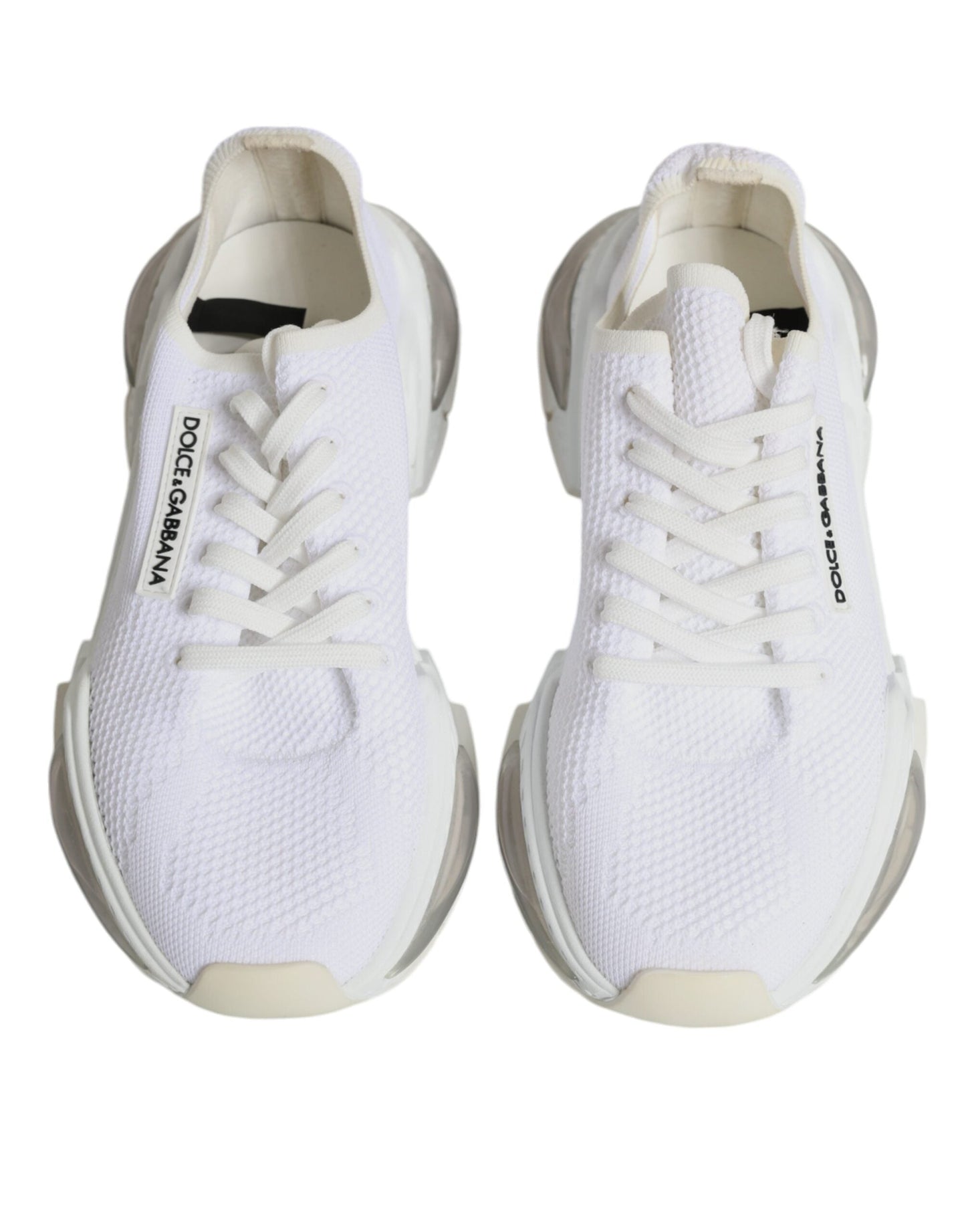 Dolce & Gabbana White Airmaster Low Top Men Sneakers Men's Shoes (Pre-Owned)