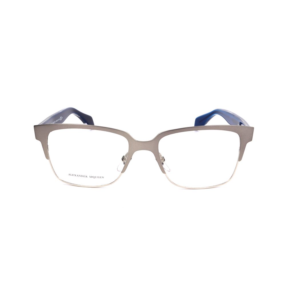 Alexander McQueen Bicolor Metal Glasses Women's (Frames)
