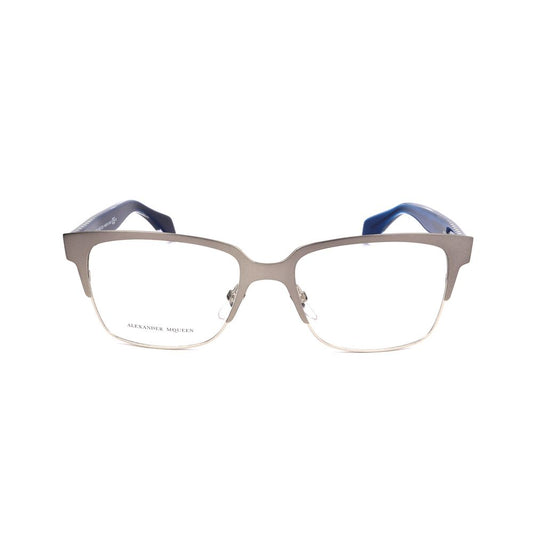 Alexander McQueen Bicolor Metal Glasses Women's (Frames)