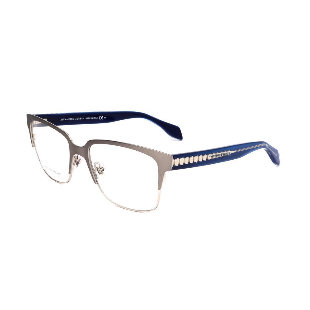 Alexander McQueen Bicolor Metal Glasses Women's (Frames)