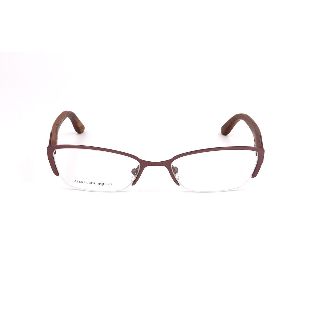 Alexander McQueen Bicolor Metal Glasses Women's (Frames)
