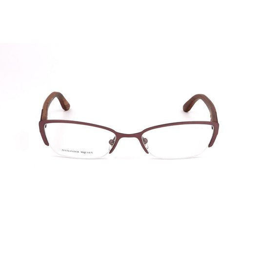 Alexander McQueen Bicolor Metal Glasses Women's (Frames)