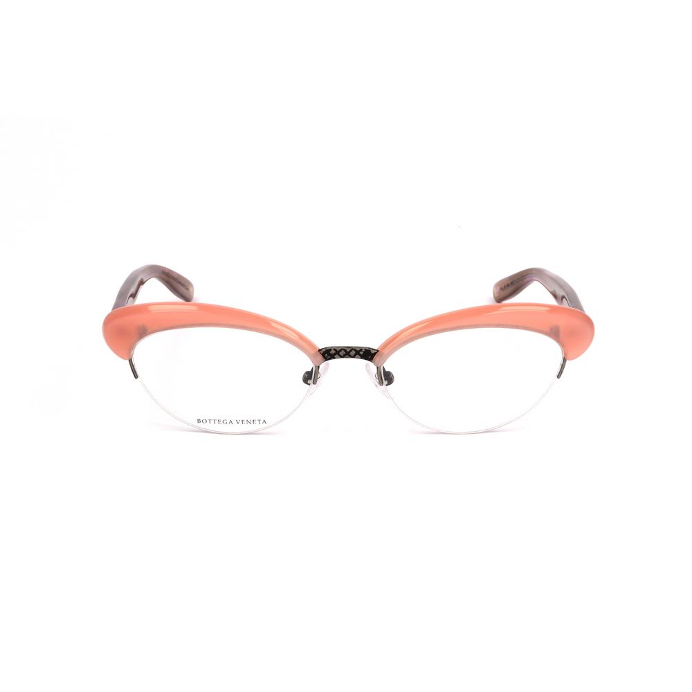 Bottega Veneta Bicolor Metal Glasses Women's (Frames)