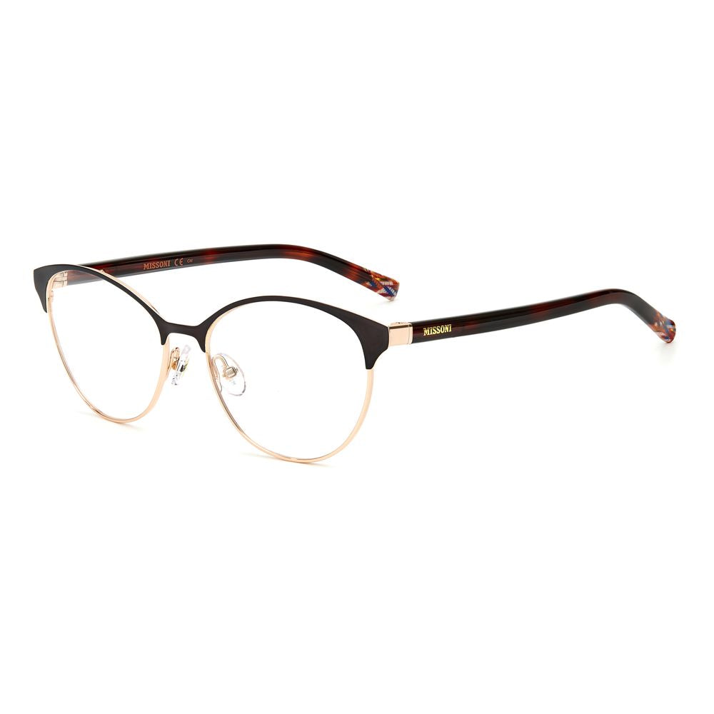 Missoni Brown Metal Glasses Women's (Frames)