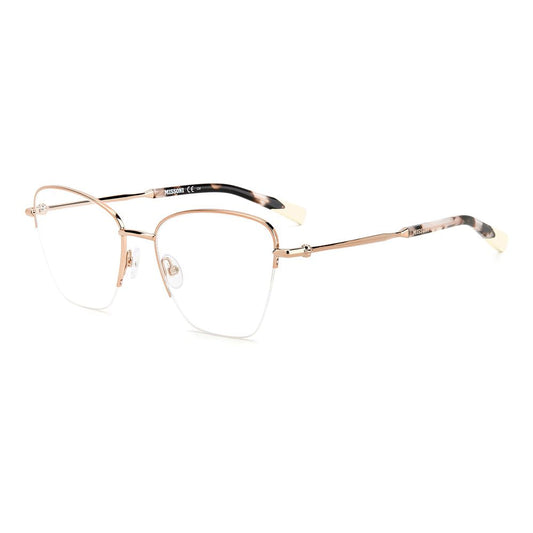 Missoni Gold Stainless Steel Glasses Women's (Frames)