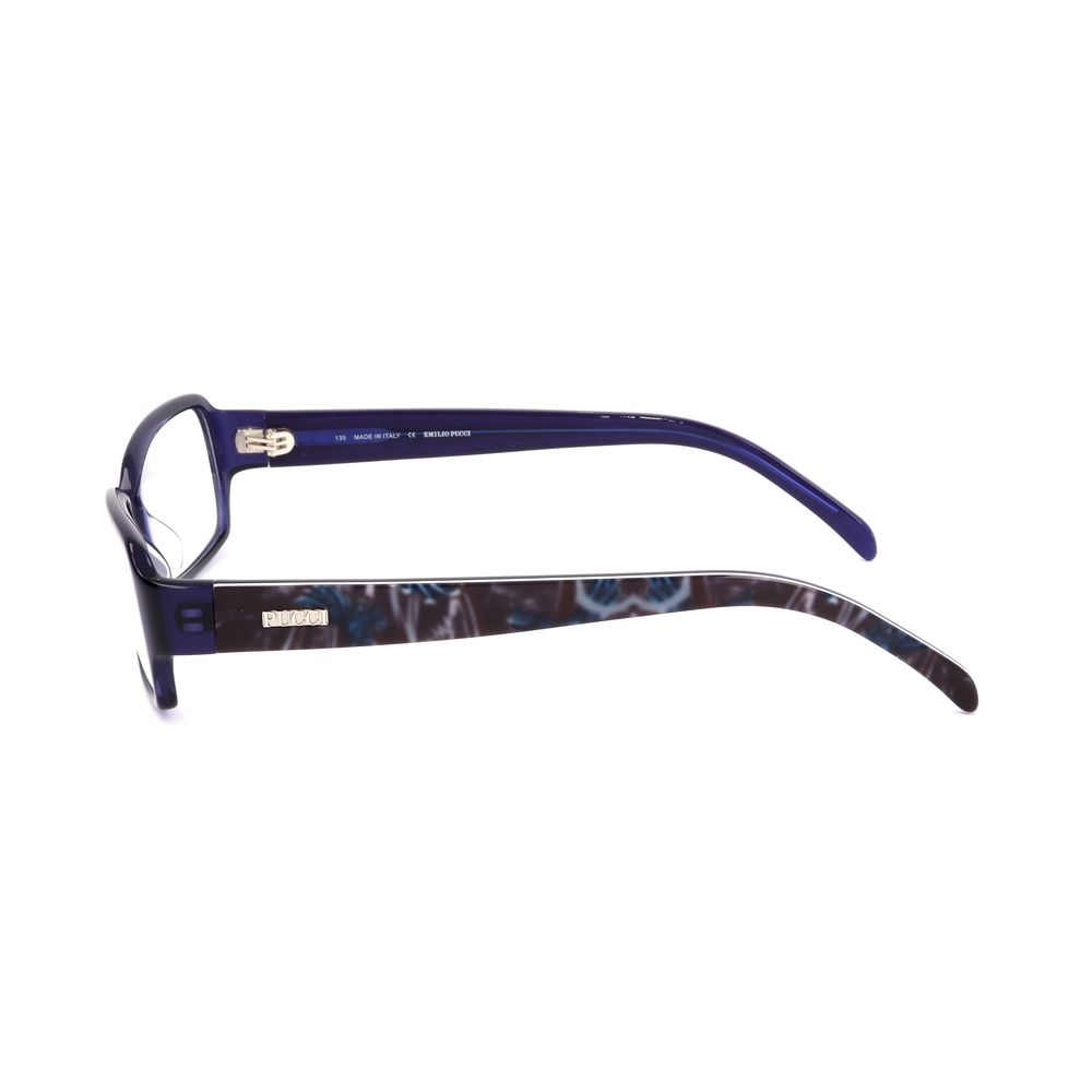 Emilio Pucci Blue Plastic Glasses Women's (Frames)