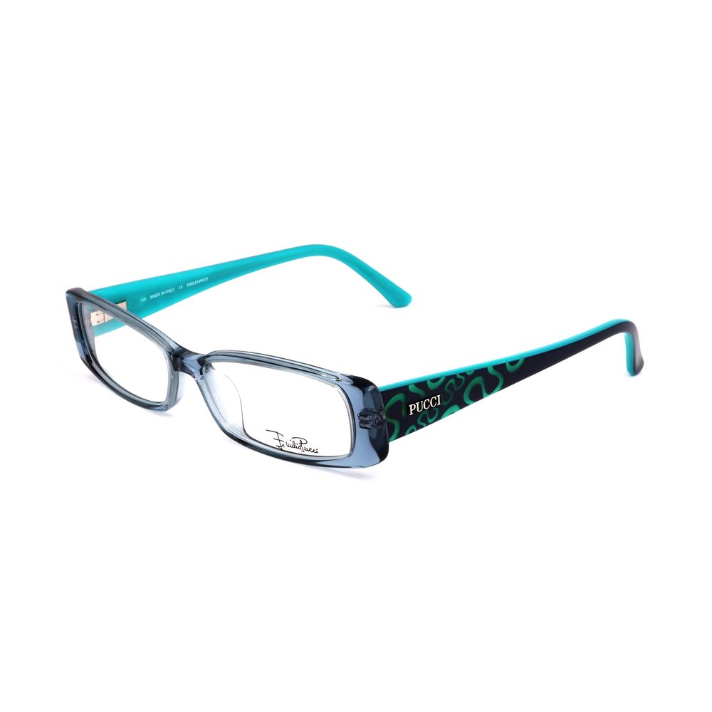 Emilio Pucci Blue Plastic Glasses Women's (Frames)