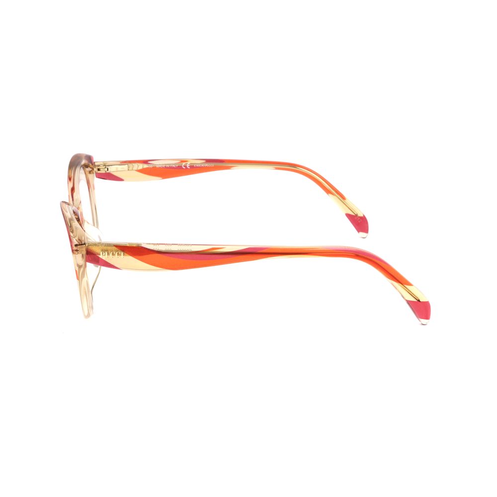 Emilio Pucci Multicolor Plastic Glasses Women's (Frames)