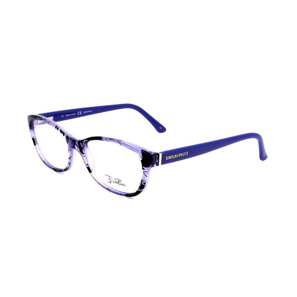 Emilio Pucci Blue Plastic Glasses Women's (Frames)