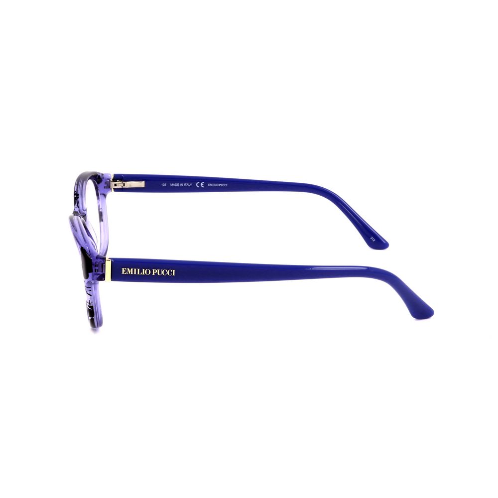 Emilio Pucci Blue Plastic Glasses Women's (Frames)