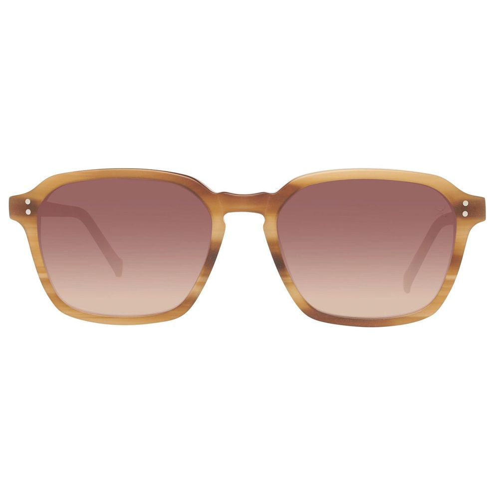 Hackett Brown Acetate Men's Sunglasses