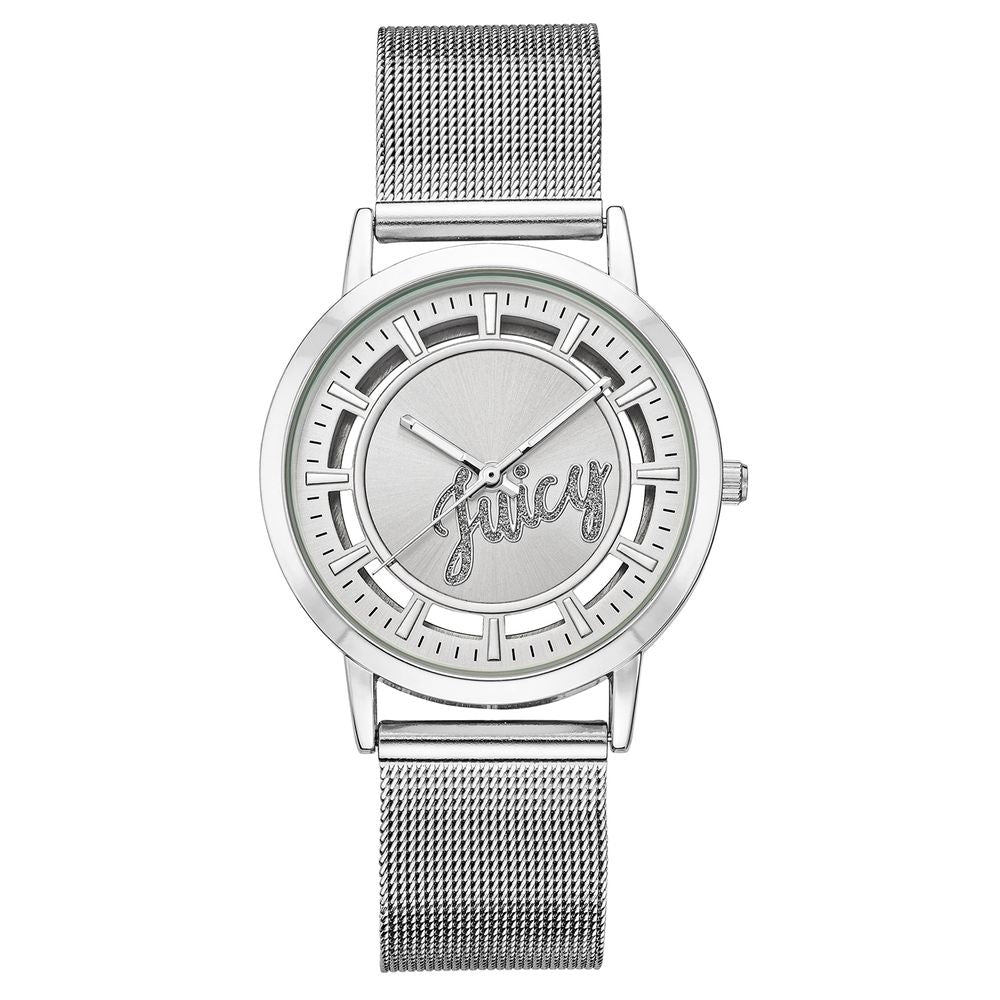 Juicy Couture Silver Stainless Steel Dress Women's Watch