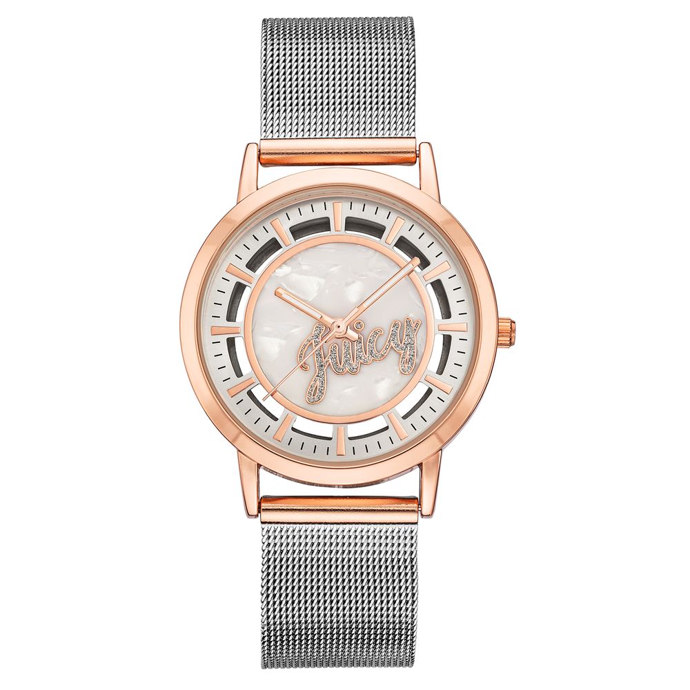 Juicy Couture Silver Stainless Steel Dress Women's Watch