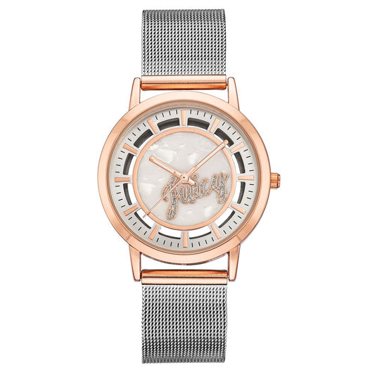 Juicy Couture Silver Stainless Steel Dress Women's Watch