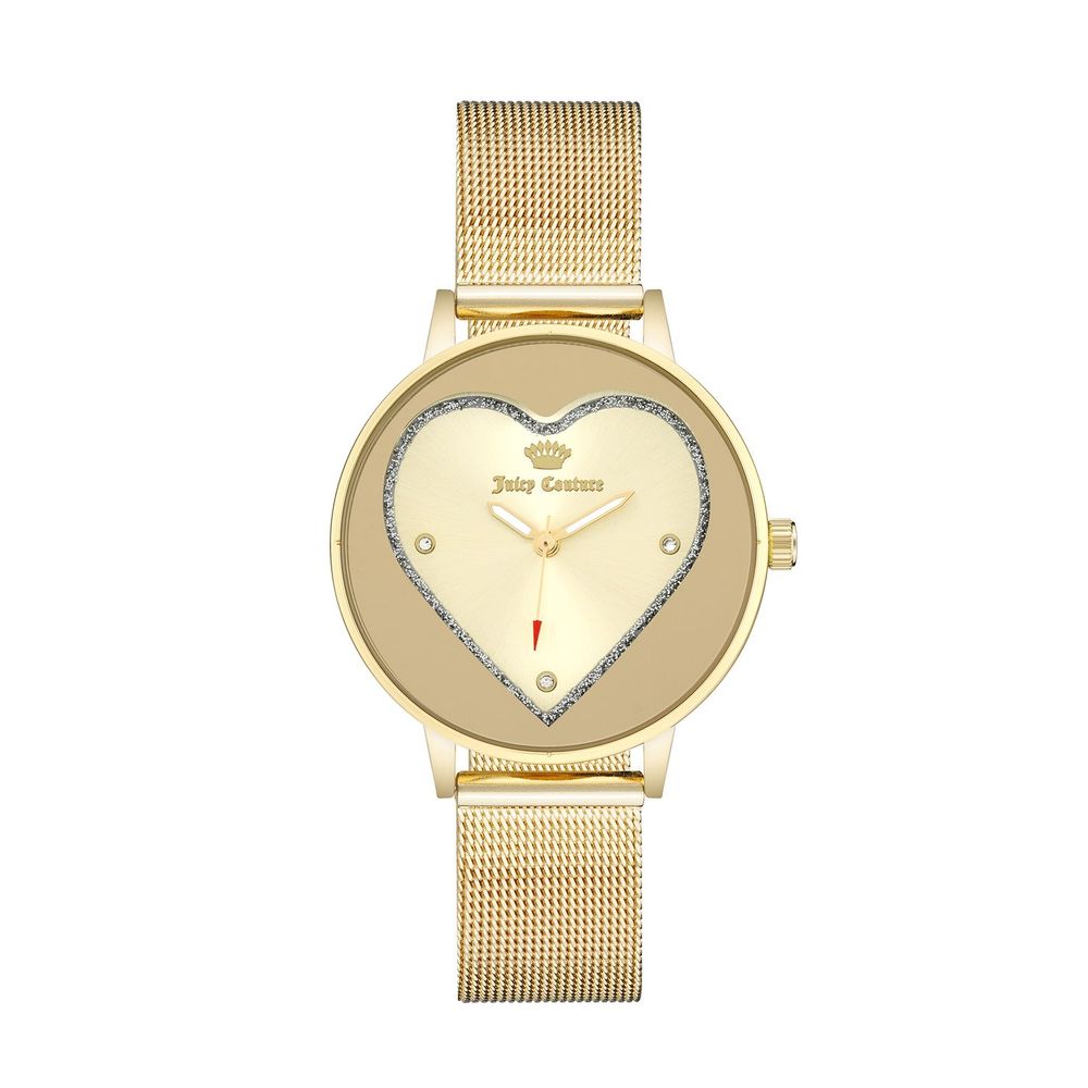 Juicy Couture Gold Stainless Steel Dress Women's Watch