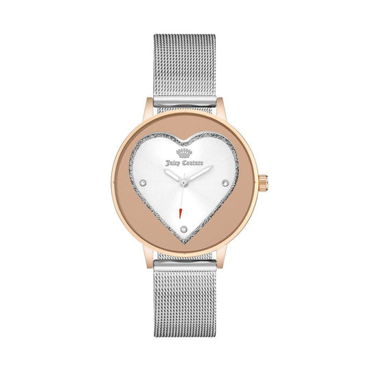 Juicy Couture Silver Stainless Steel Dress Women's Watch