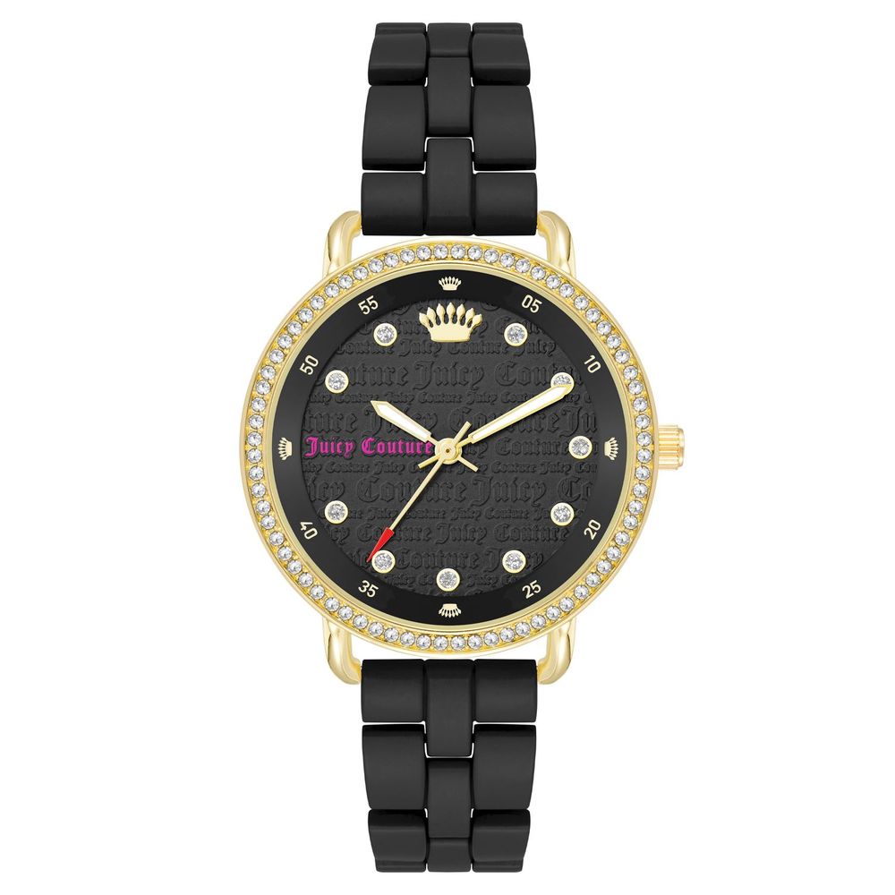 Juicy Couture Black Metal Dress Women's Watch