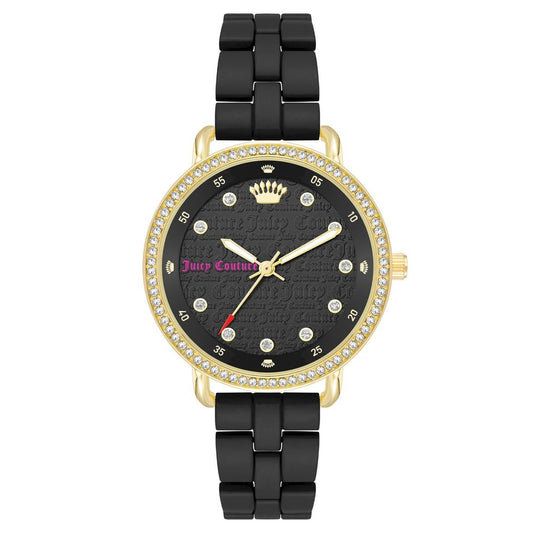 Juicy Couture Black Metal Dress Women's Watch