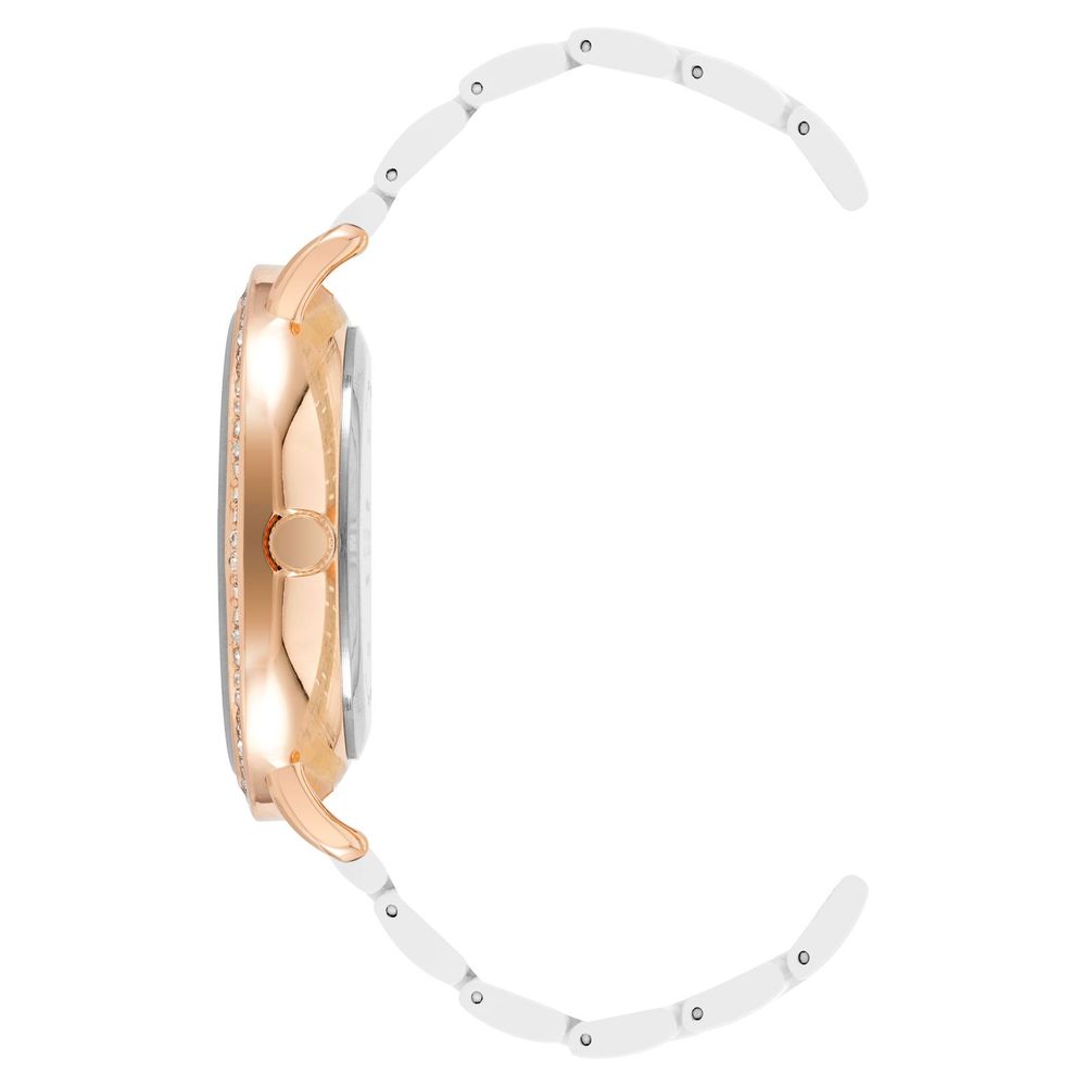 Juicy Couture White Metal Dress Women's Watch