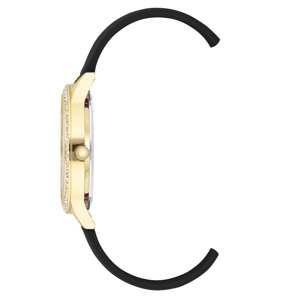 Juicy Couture Black Synthetic Dress Women's Watch