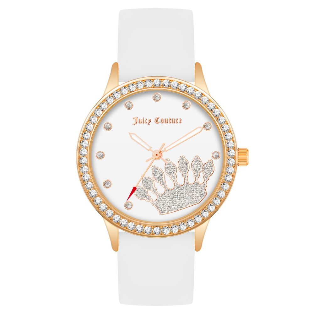 Juicy Couture White Synthetic Dress Women's Watch