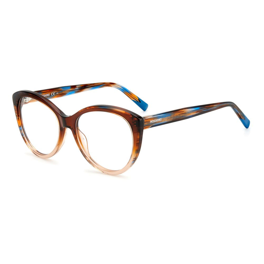 Missoni Brown Acetate Glasses Women's (Frames)