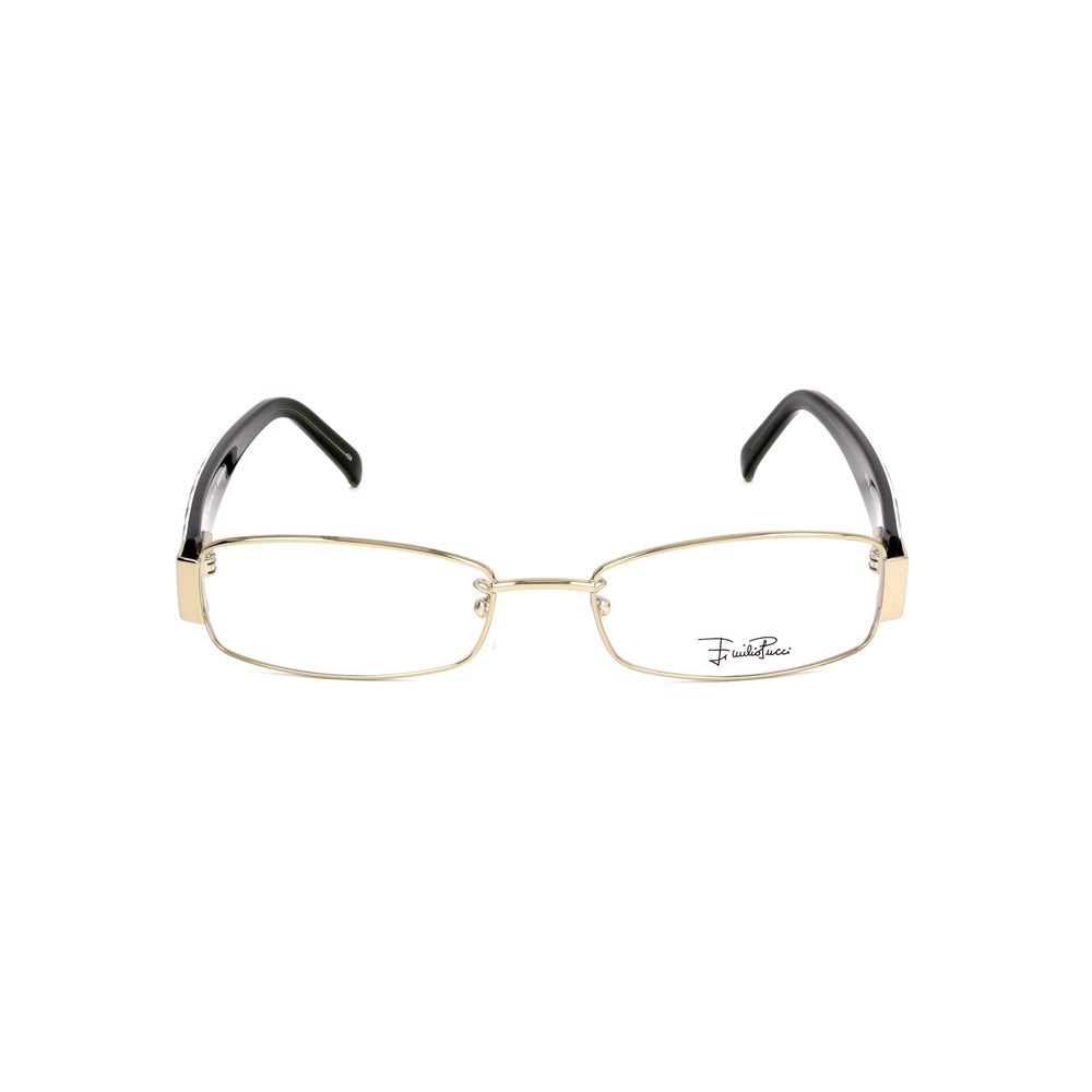 Emilio Pucci Multicolor Metal Glasses Women's (Frames)
