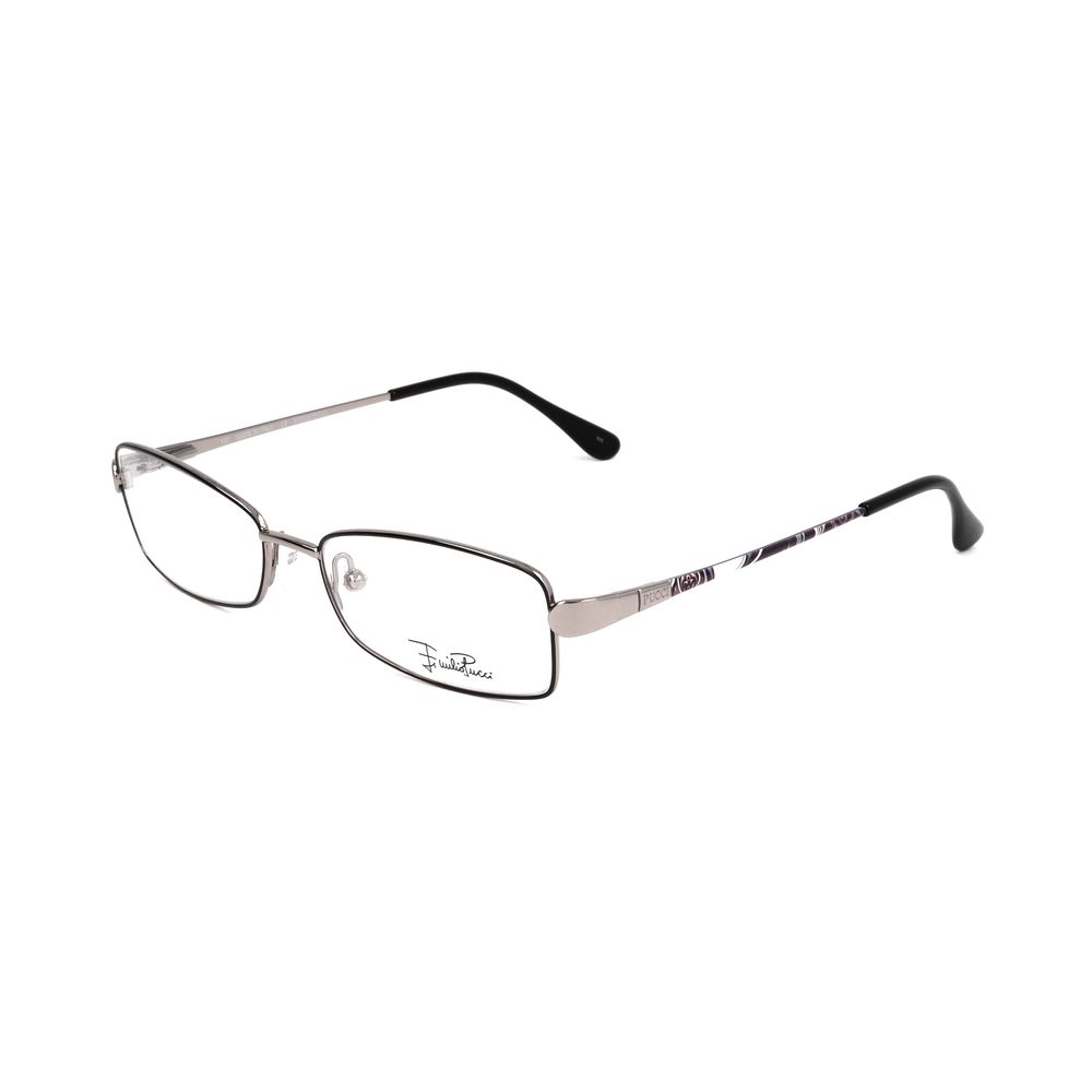 Emilio Pucci Gray Metal Glasses Women's (Frames)