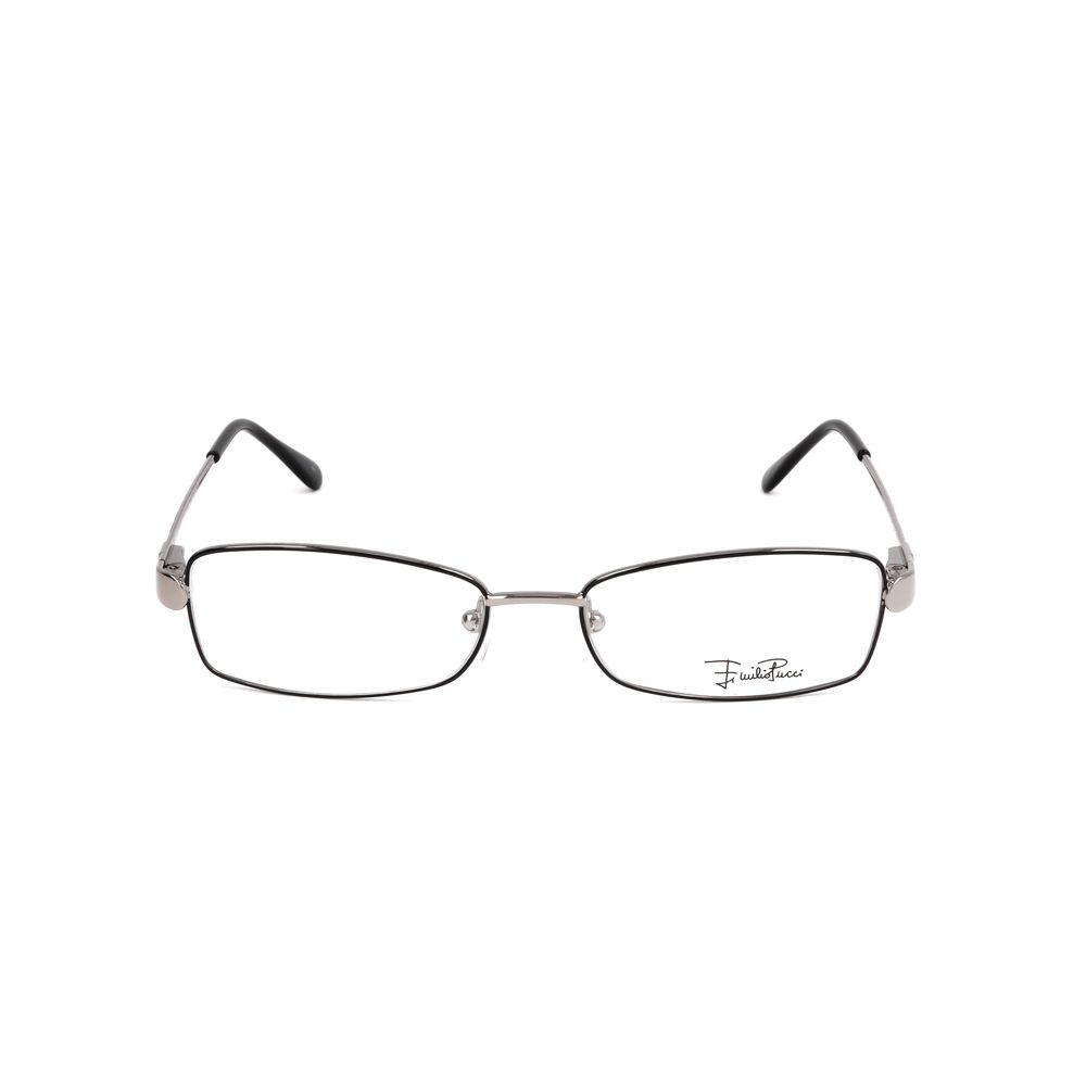 Emilio Pucci Gray Metal Glasses Women's (Frames)