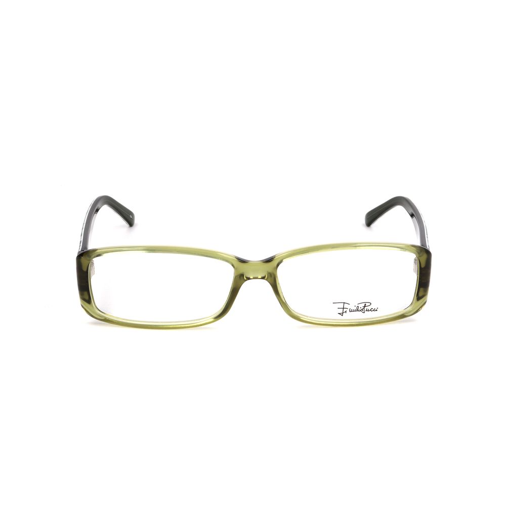 Emilio Pucci Multicolor Plastic Glasses Women's (Frames)