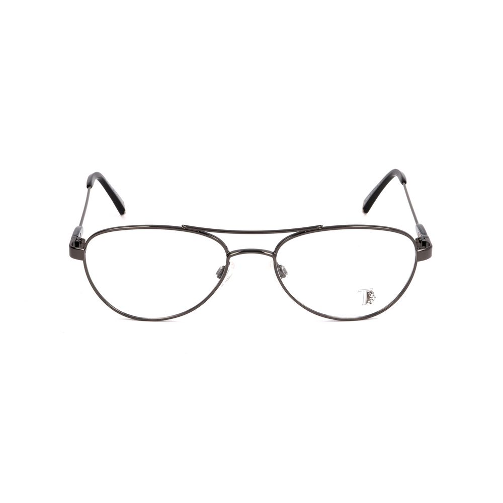 Tod's Gray Metal Glasses Men's (Frames)