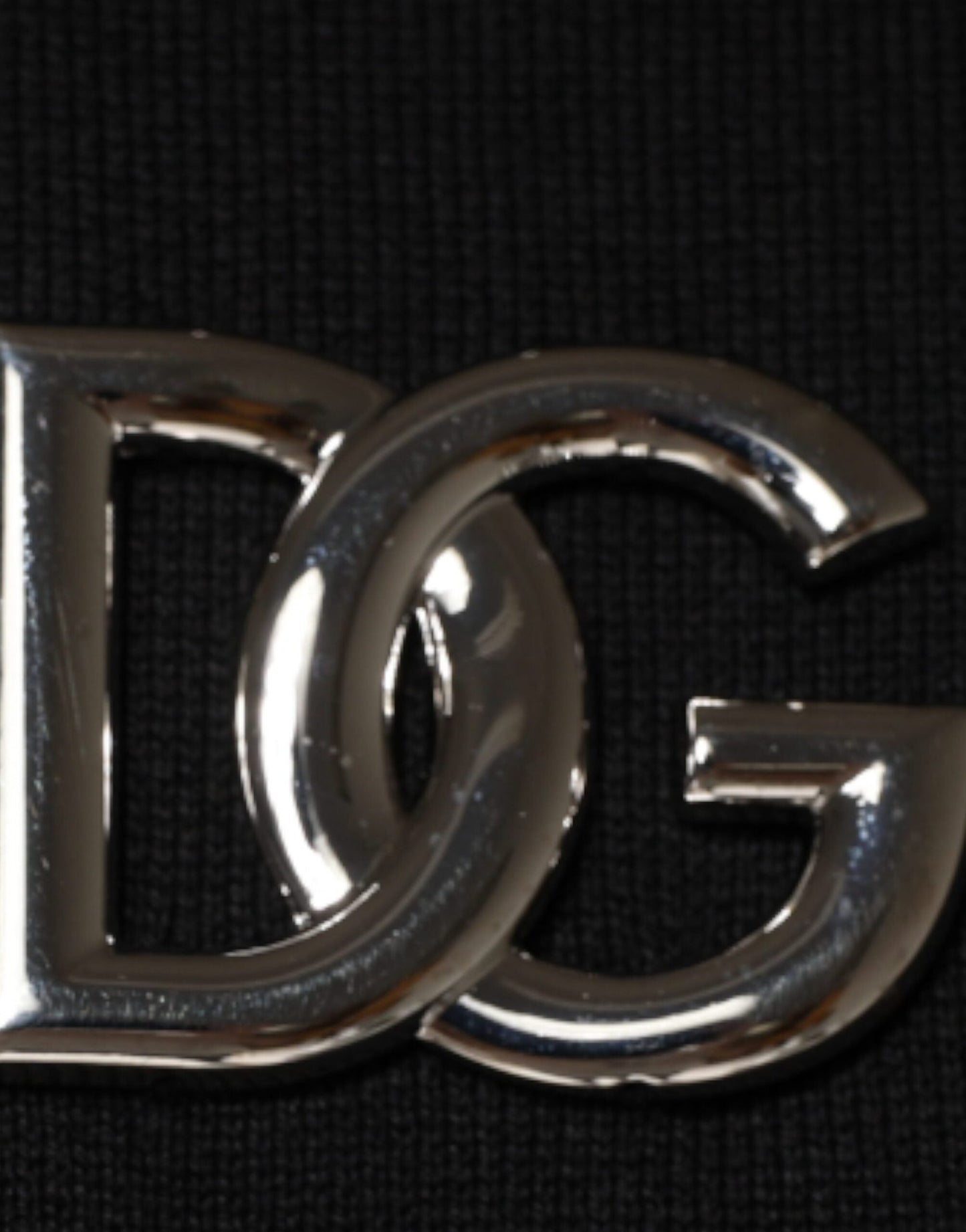 Dolce & Gabbana Black Logo Stud Pullover Sweatshirt Men's Sweater (Pre-Owned)