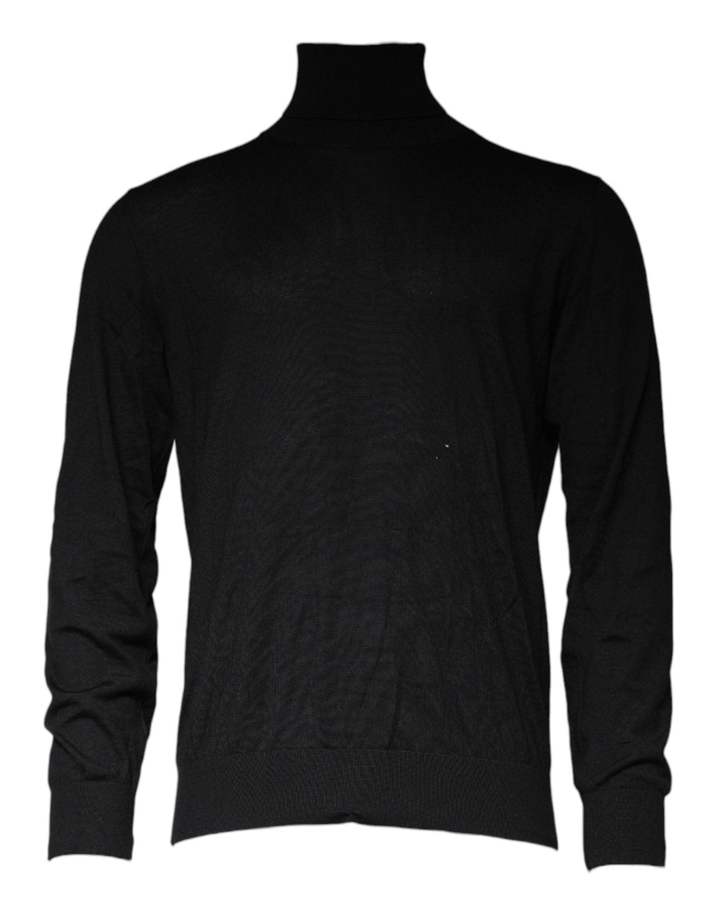 Dolce & Gabbana Black Long Sleeve Turtleneck Men Pullover Men's Sweater (Pre-Owned)